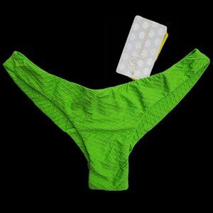 Brazilian bikini - bight green - BOTTOMS ONLY